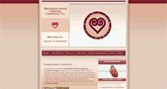 Desktop Screenshot of macc-heart.com
